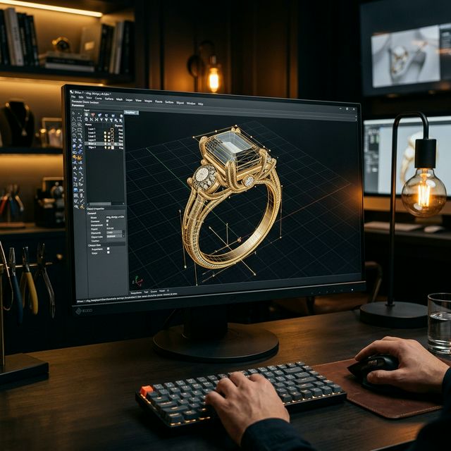 Cơ Bản Thiết Kế Trang Sức 3D